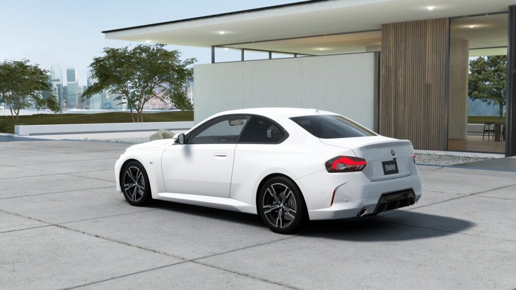 220i クーペ M Sport アルピン・ホワイト 18インチ ブラック スタイリング848M ヴァーネスカ・レザー ブラックの画像1