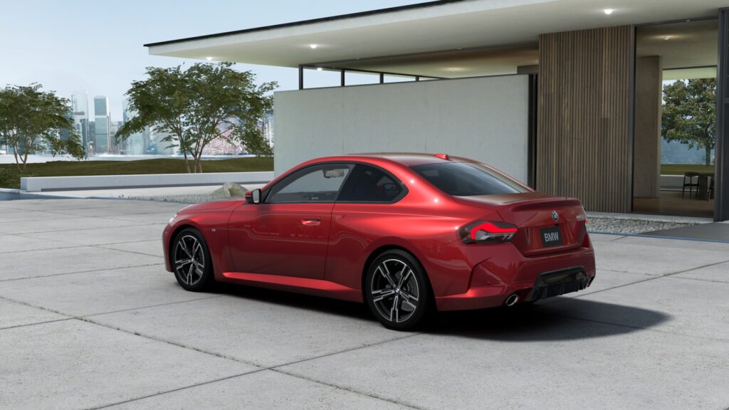 220i クーペ M Sport ファイヤー・レッド 18インチ ブラック スタイリング848M ヴァーネスカ・レザー ブラックの画像1