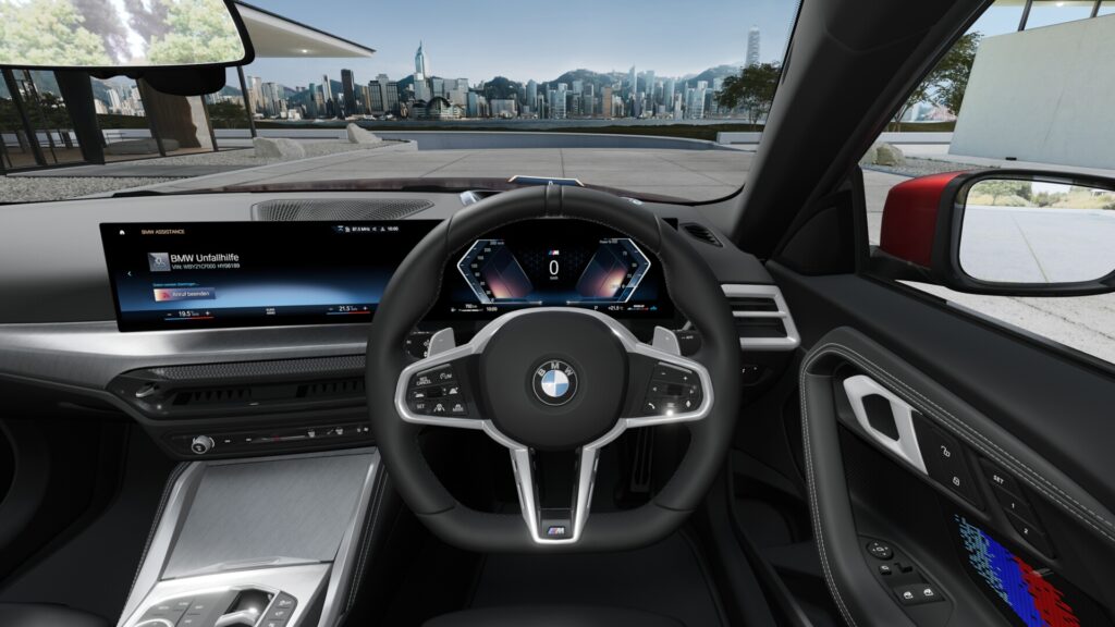 220i クーペ M Sport ファイヤー・レッド 18インチ ブラック スタイリング848M ヴァーネスカ・レザー ブラックの画像3