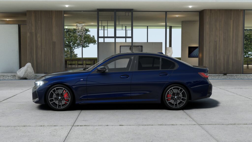 M340i xDrive セダン BMW Individual タンザナイト・ブルー 19インチ モカの画像2