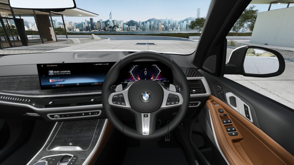 X5 xDrive40d M Sport アルピン・ホワイト 22インチの画像3