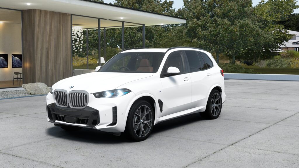 X5 xDrive40d M Sport アルピン・ホワイト 21インチ コーヒー・ブラウン