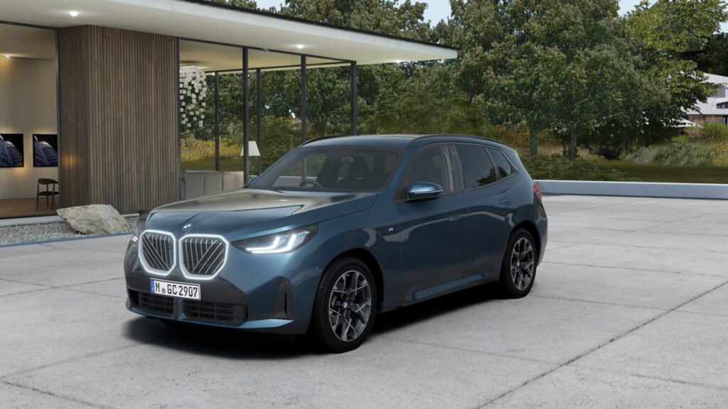 X3 20d xDrive M Sport アークティック・レース・ブルー 19インチ ブラック