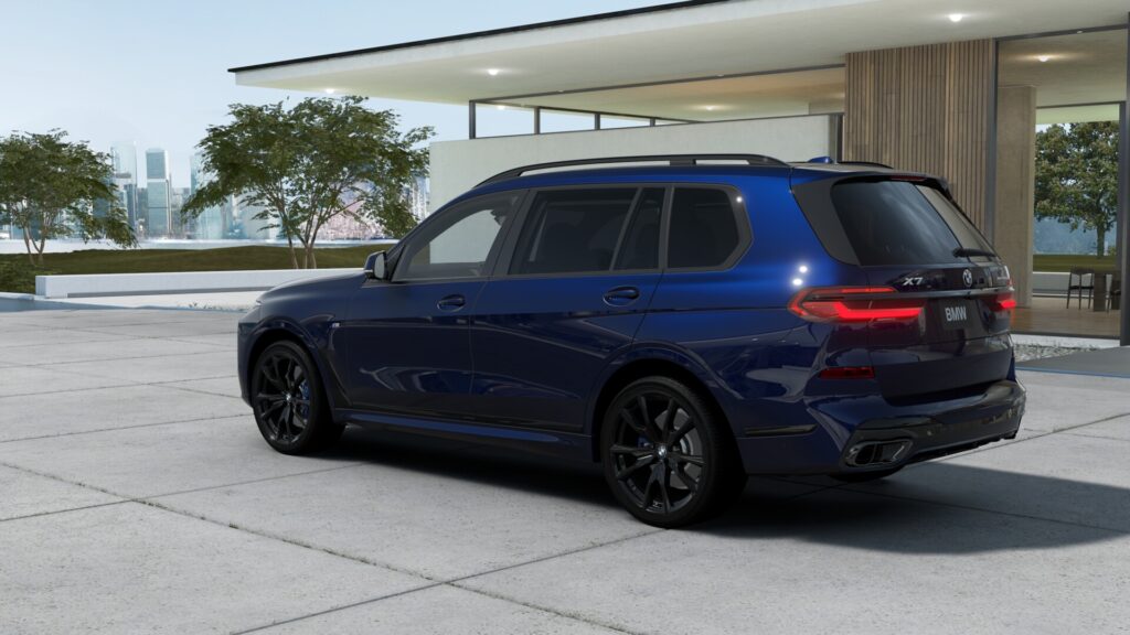 X7 xDrive40d M Sport BMW Individual タンザナイト・ブルー 6人乗り 22インチの画像1