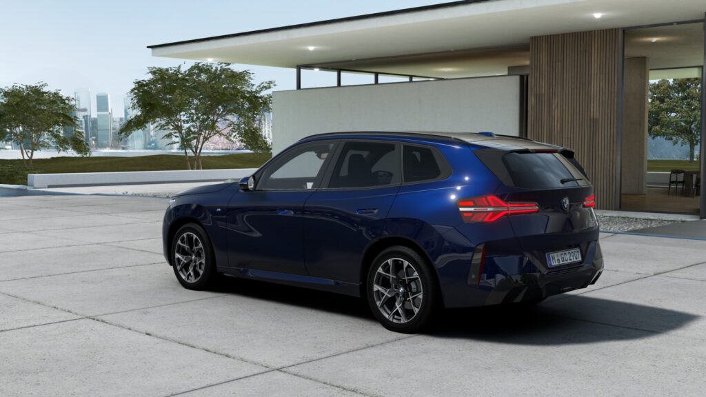 X3 20d xDrive M Sport BMW Individual タンザナイト・ブルー 19インチ ブラックの画像1
