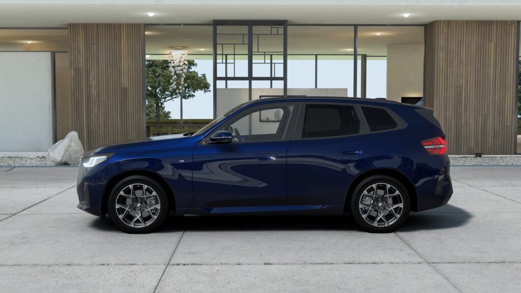 X3 20d xDrive M Sport BMW Individual タンザナイト・ブルー 19インチ ブラックの画像2