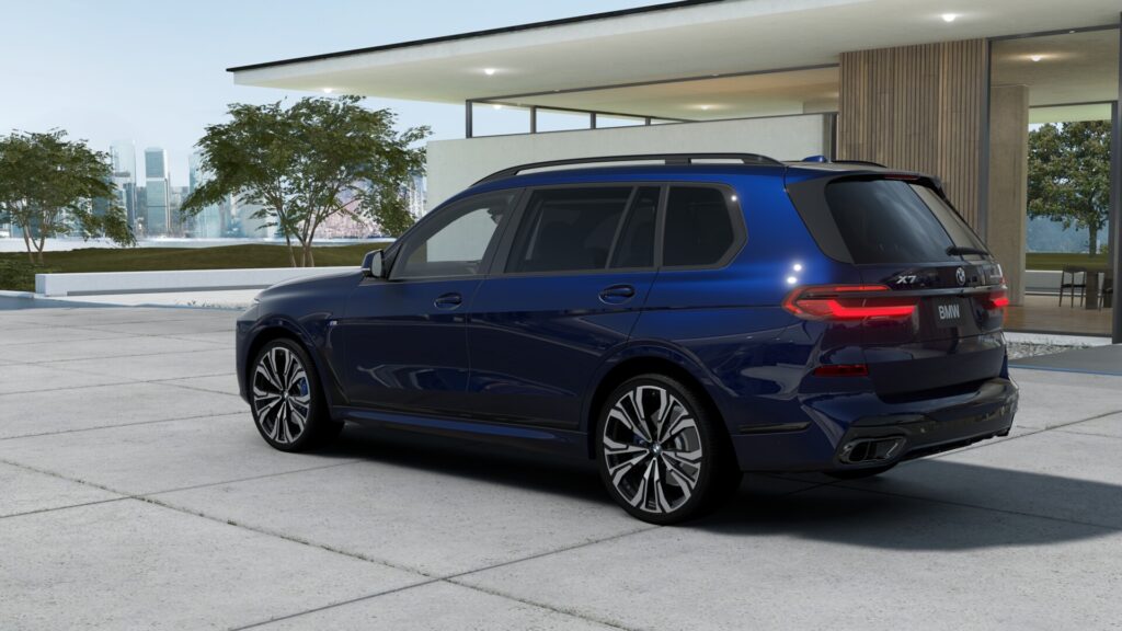 X7 xDrive40d M Sport BMW Individual タンザナイト・ブルー 7人乗りの画像1