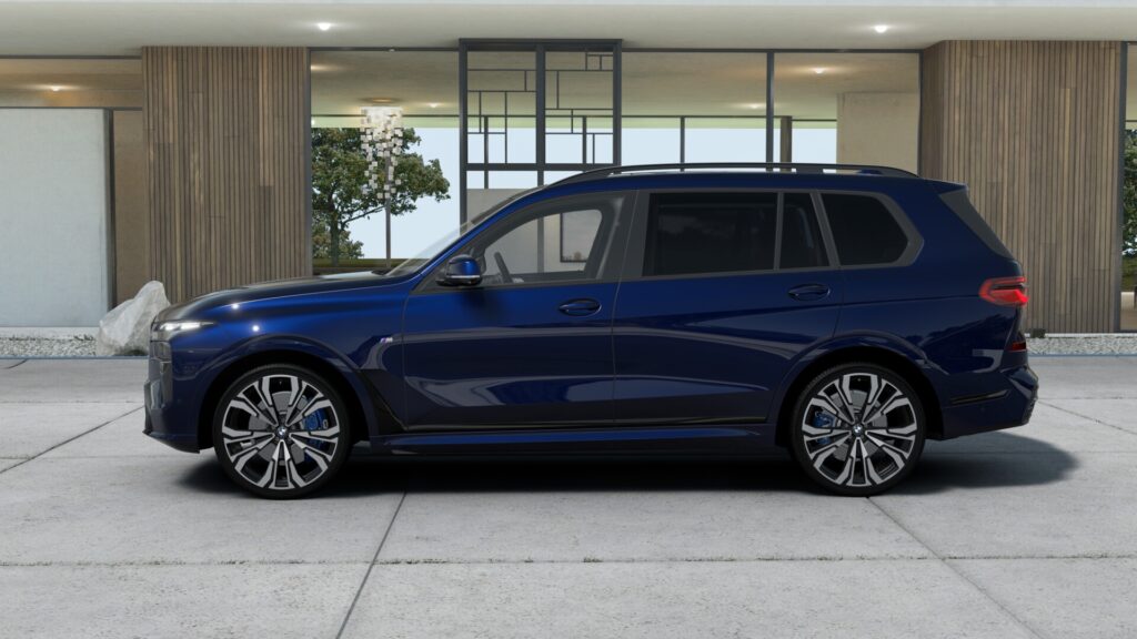 X7 xDrive40d M Sport BMW Individual タンザナイト・ブルー 7人乗りの画像2