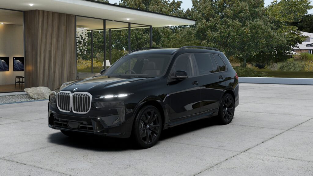 X7 xDrive40d M Sport ブラック・サファイア 7人乗り 22インチ サンルーフ スタイリング755M