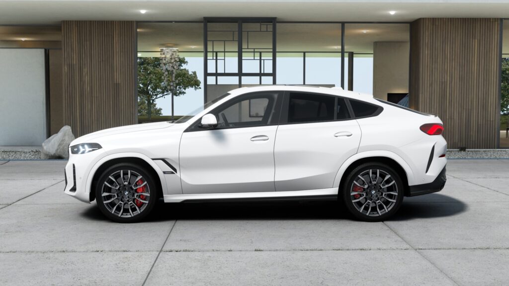 X6 M60i xDrive ミネラル・ホワイト 21インチ ブラックの画像2