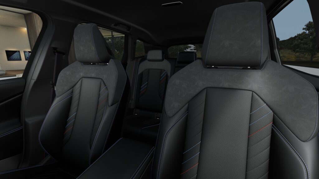 X3 M50 xDrive アルピン・ホワイト 20インチ ブラックの画像4
