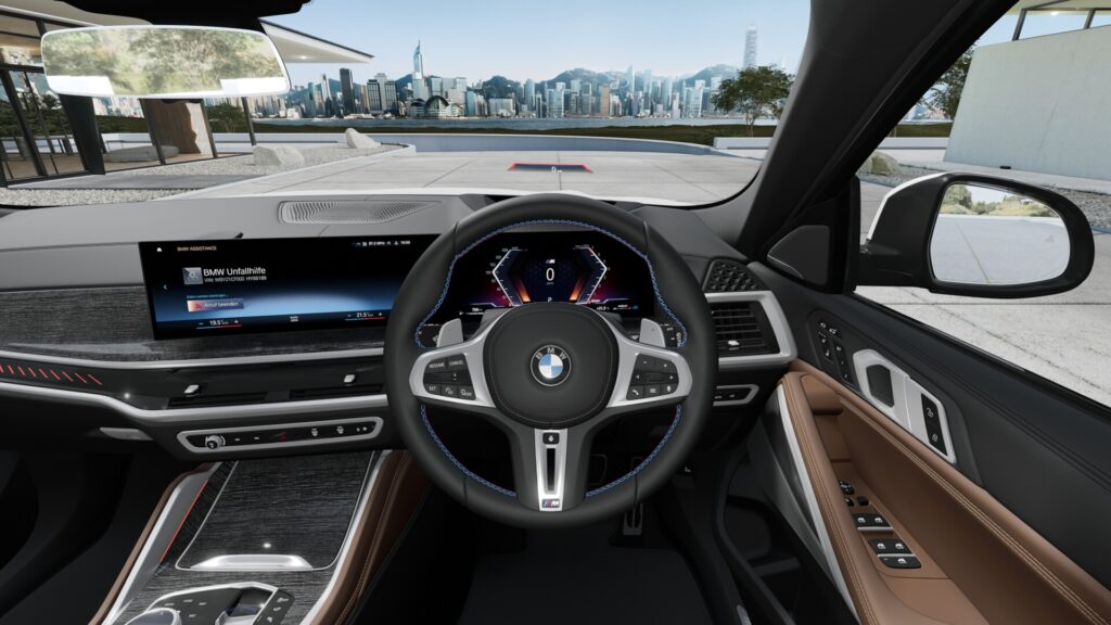 X6 M60i xDrive ミネラル・ホワイト 21インチ コーヒー・ブラウンの画像3