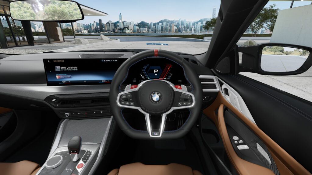 M4 Competition M xDrive カブリオレ BMW Individual タンザナイト・ブルーの画像3
