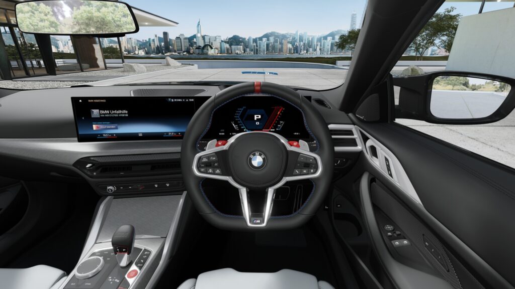 M4 Competition M xDrive クーペ ブラック・サファイア 20インチ シルバーストーンの画像3