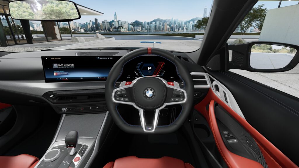 M4 Competition M xDrive クーペ ブラック・サファイア 20インチ フィオナ・レッドの画像3