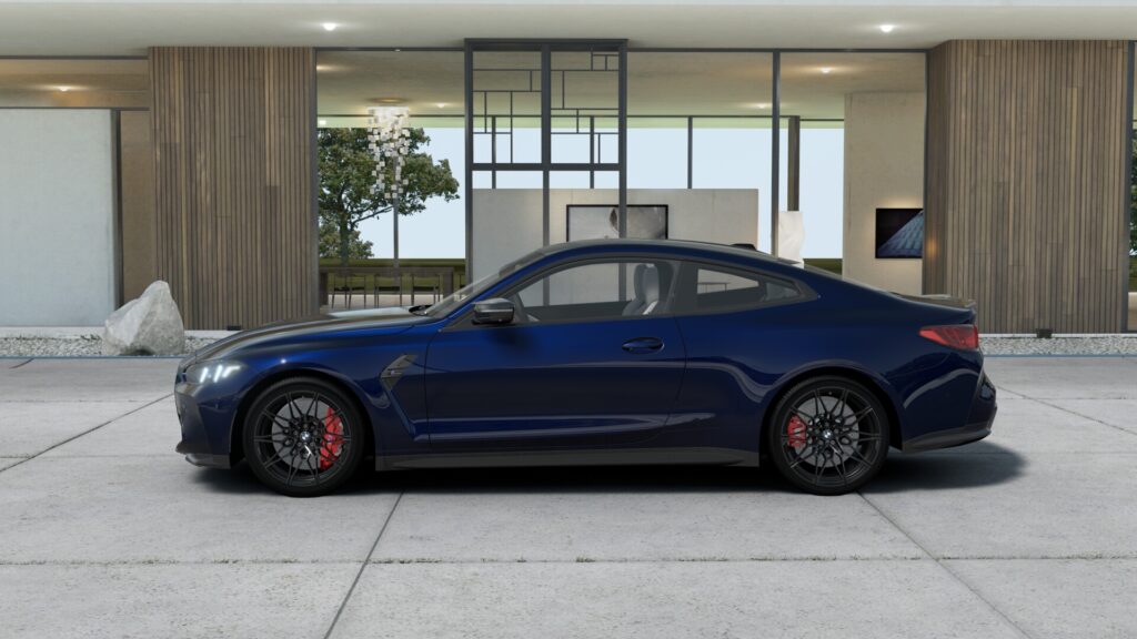 M4 Competition M xDrive クーペ BMW Individual タンザナイト・ブルーの画像2