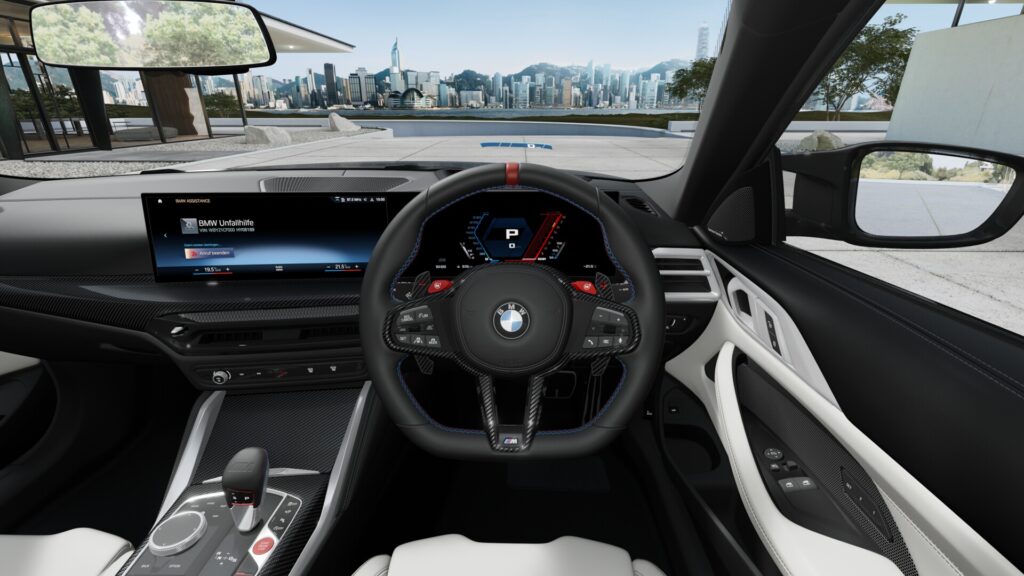 M4 Competition M xDrive クーペ BMW Individual タンザナイト・ブルーの画像3