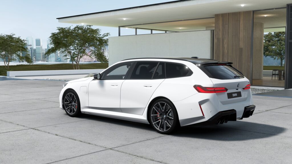M5 ツーリング アルピン・ホワイト 21インチ ブラックの画像1