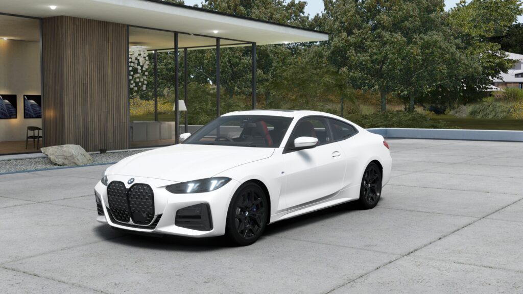 420i クーペ M Sport ミネラル・ホワイト 19インチ ブラック
