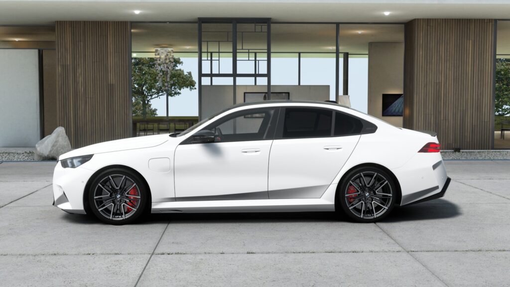 M5 セダン アルピン・ホワイト 21インチ レッドの画像2