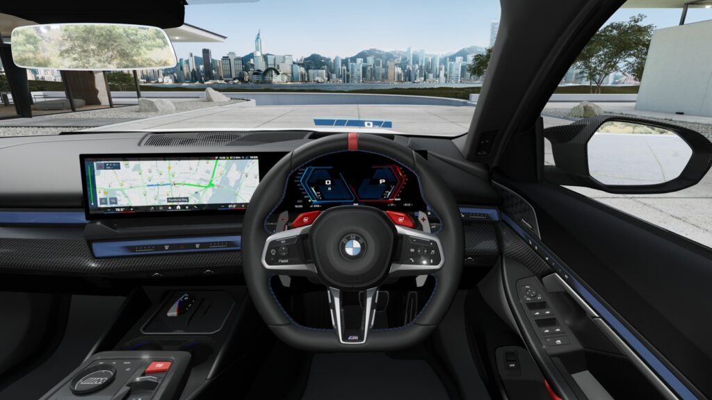 M5 セダン アルピン・ホワイト 21インチ レッドの画像3