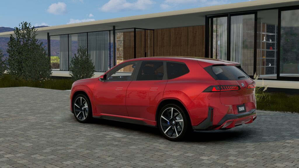 iX3 50 xDrive M Sport ファイヤー・レッドの画像1