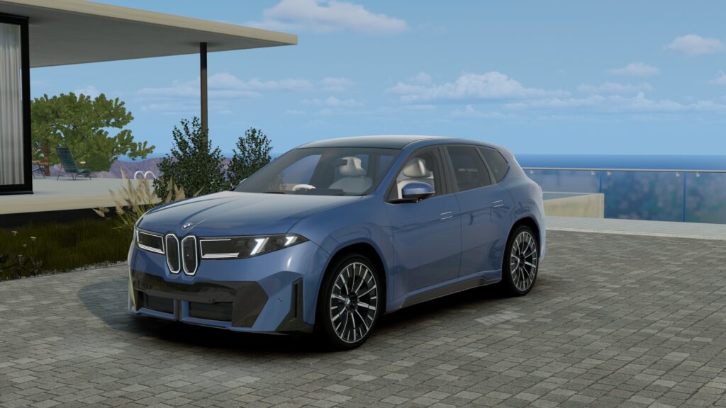 iX3 50 xDrive M Sport オーシャン・ウェーブ・ブルー