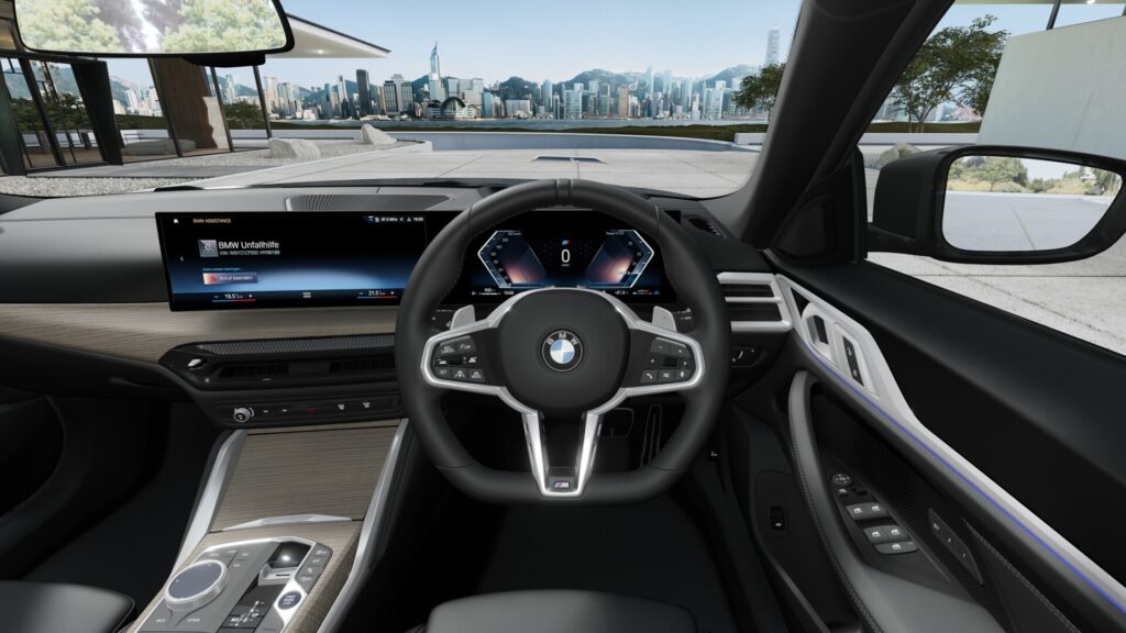 420d xDrive グラン クーペ M Sport BMW Individual ドラバイト・グレー 18インチ ブラック ヴァーネスカ・レザー ブラックの画像3