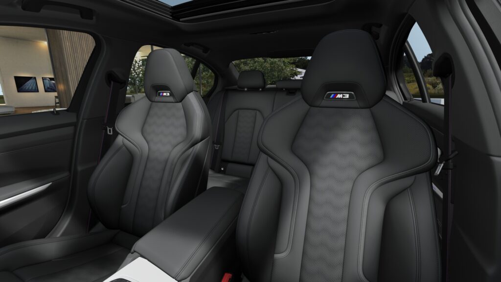 M3 Competition M xDrive セダン アルピン・ホワイト 20インチ ブラック サンルーフの画像4
