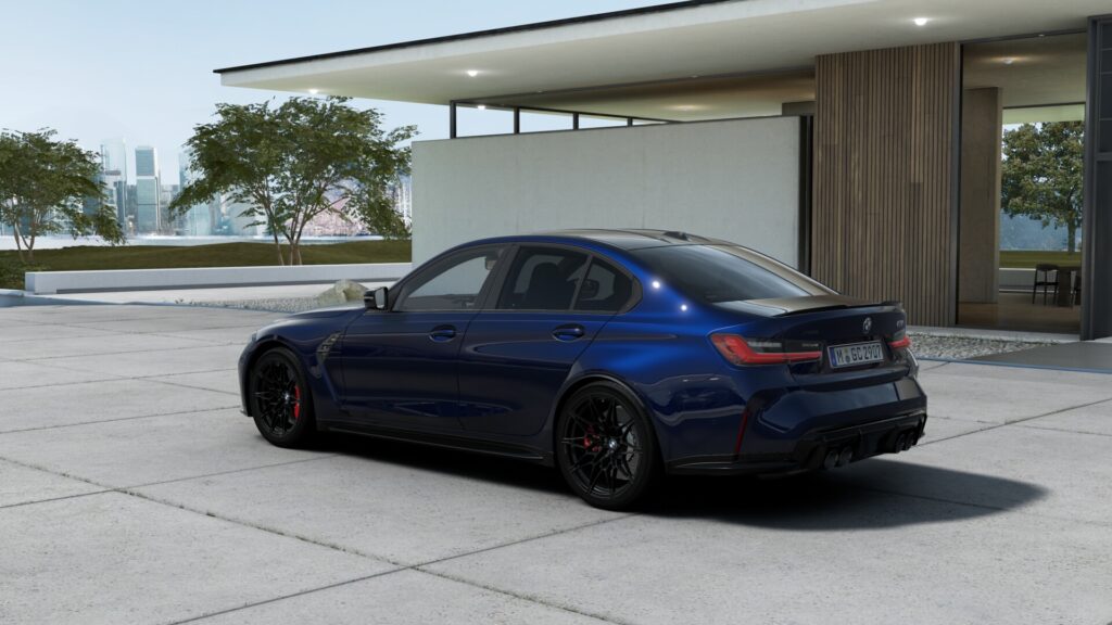 M3 Competition M xDrive セダン BMW Individual タンザナイト・ブルーの画像1