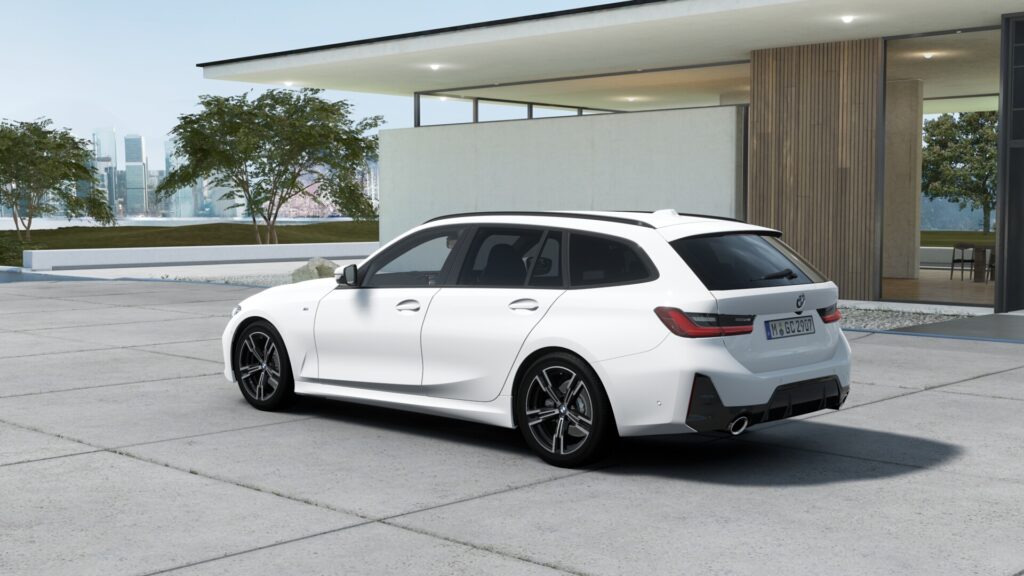 318i ツーリング M Sport アルピン・ホワイトの画像1