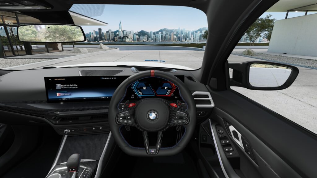 M3 Competition M xDrive セダン アルピン・ホワイト 20インチ ブラックの画像3