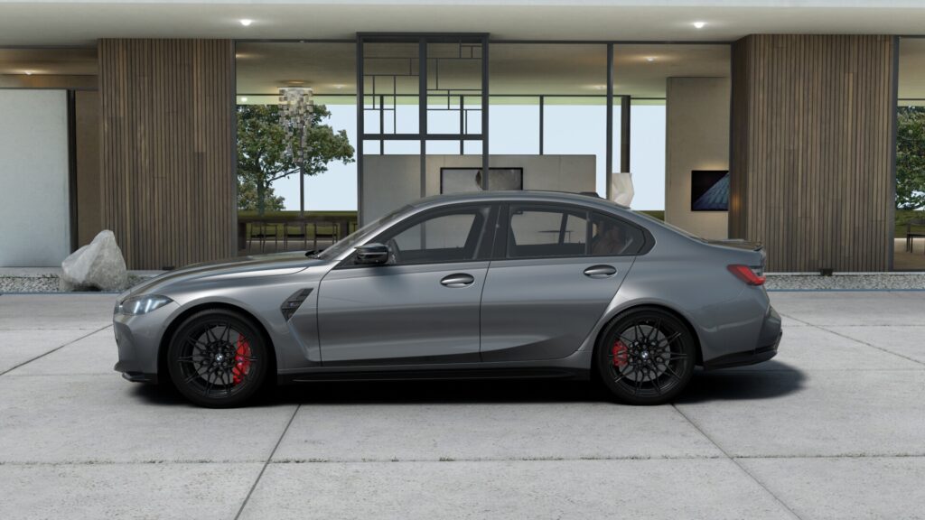 M3 Competition M xDrive セダン スカイスクレイパー・グレー 20インチ キャラミ・オレンジの画像2
