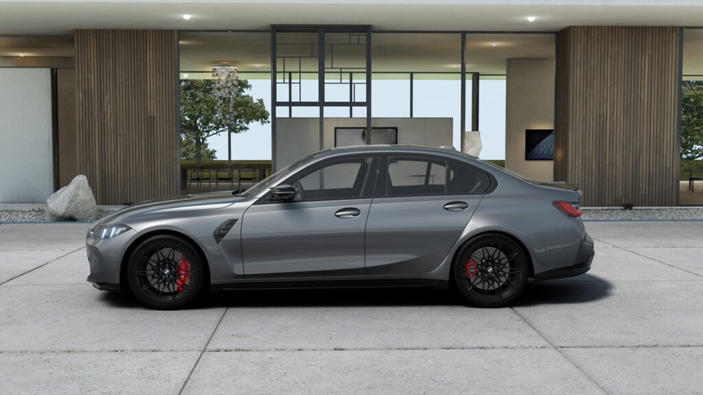 M3 Competition M xDrive セダン スカイスクレイパー・グレー 20インチ ブラックの画像2