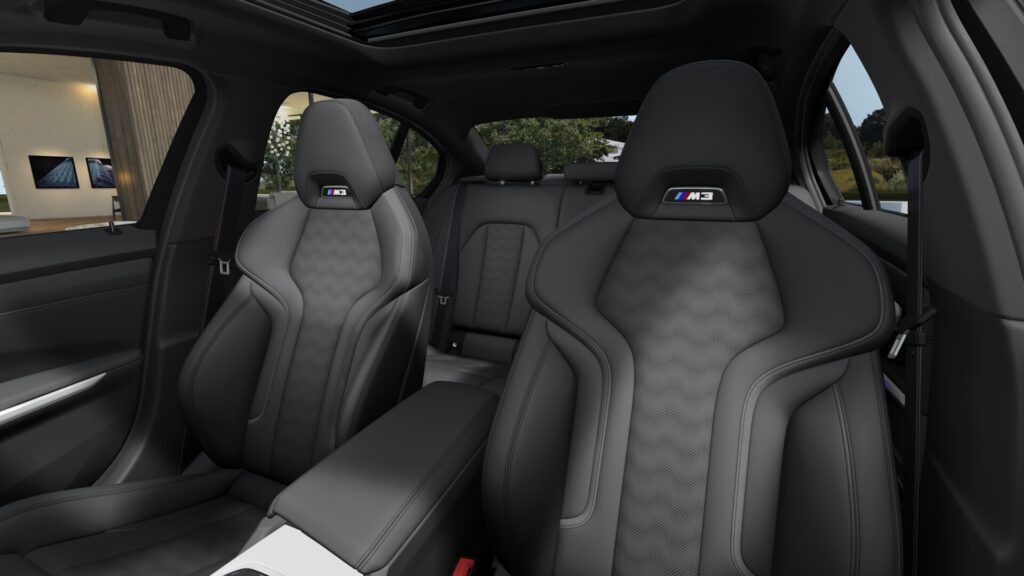 M3 Competition M xDrive セダン スカイスクレイパー・グレー 20インチ ブラックの画像4