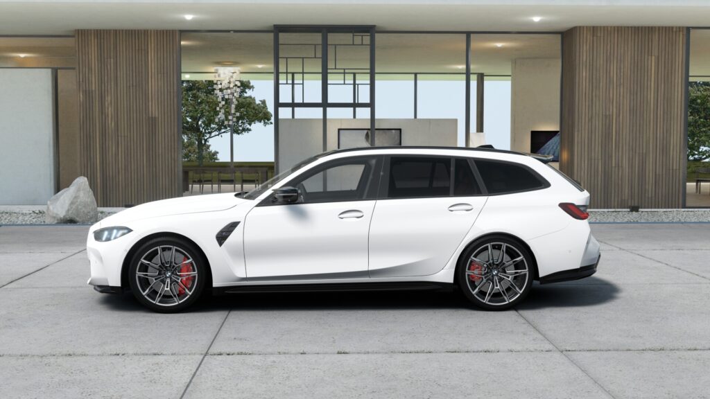 M3 Competition M xDrive ツーリング アルピン・ホワイト 20インチ キャラミ・オレンジの画像2
