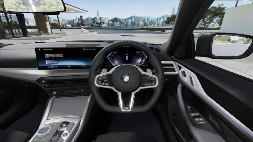 420i グラン クーペ M Sport BMW Individual ドラバイト・グレー 18インチ ブラックの画像3