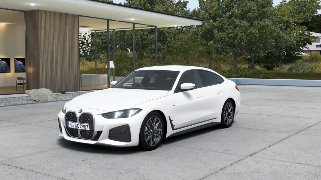 420d xDrive グラン クーペ M Sport ミネラル・ホワイト 18インチ タルトゥーフォの車両画像