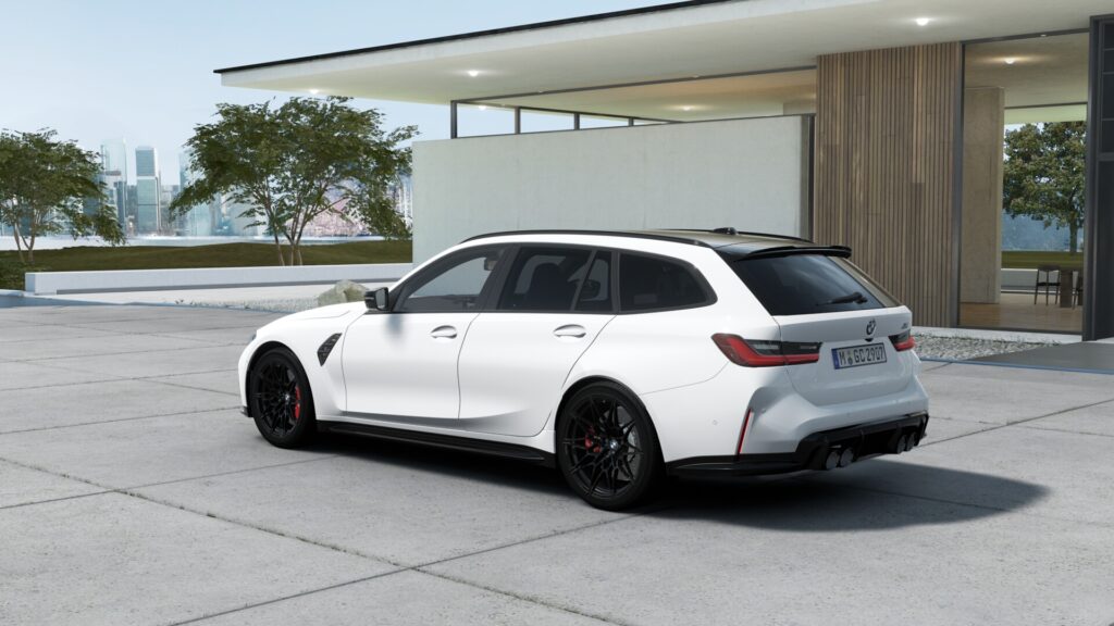 M3 Competition M xDrive ツーリング アルピン・ホワイト 20インチ シルバーストーンの画像1