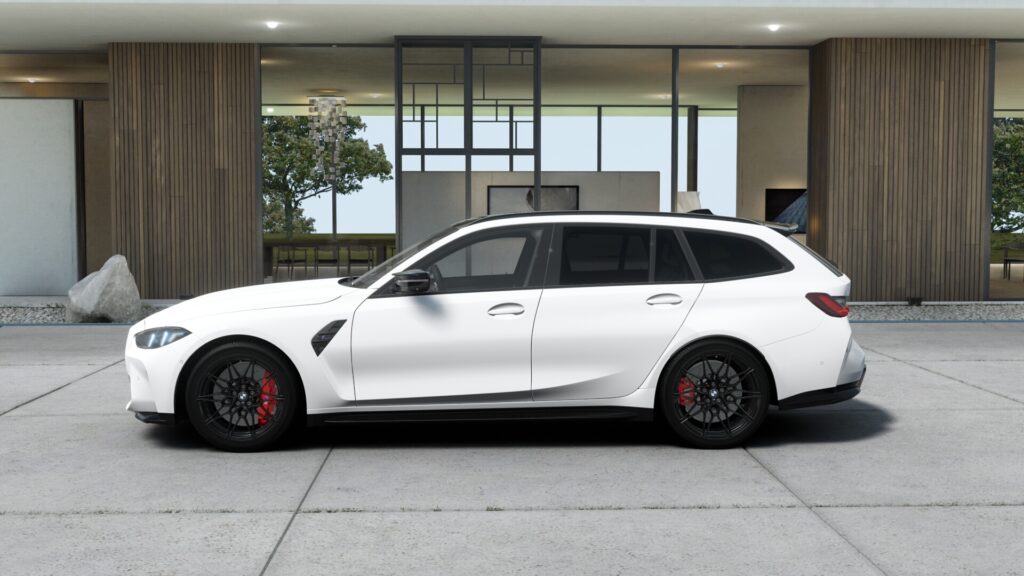 M3 Competition M xDrive ツーリング アルピン・ホワイト 20インチ シルバーストーンの画像2