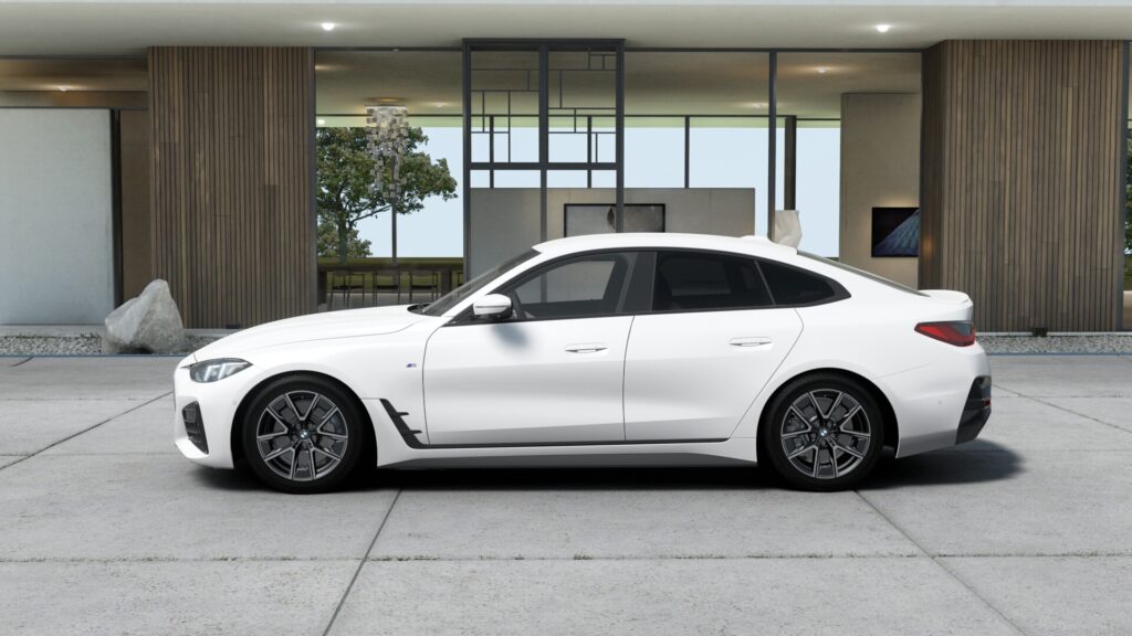 420d xDrive グラン クーペ M Sport ミネラル・ホワイト 18インチ モカの画像2