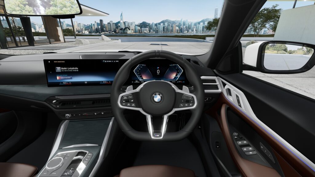 420d xDrive グラン クーペ M Sport ミネラル・ホワイト 18インチ モカの画像3