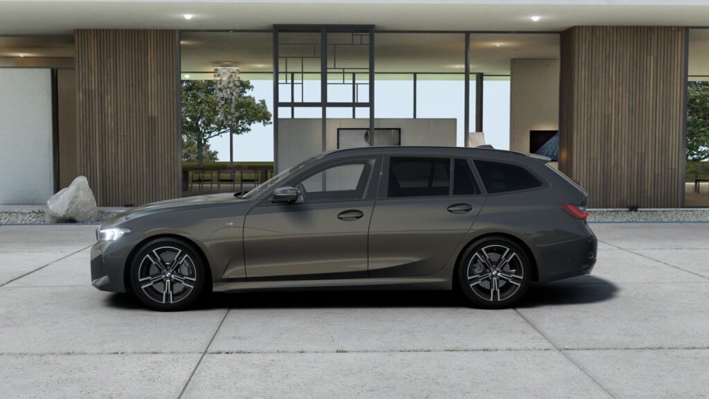 320d xDrive ツーリング M Sport BMW Individual ドラバイト・グレー 18インチの画像2