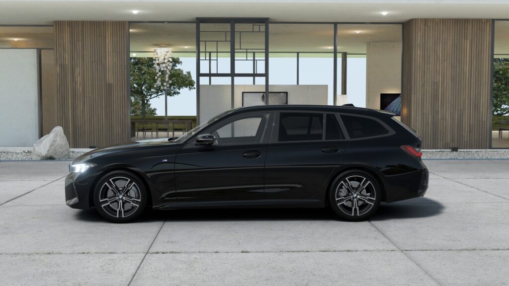 320d xDrive ツーリング M Sport ブラック・サファイア 18インチの画像2