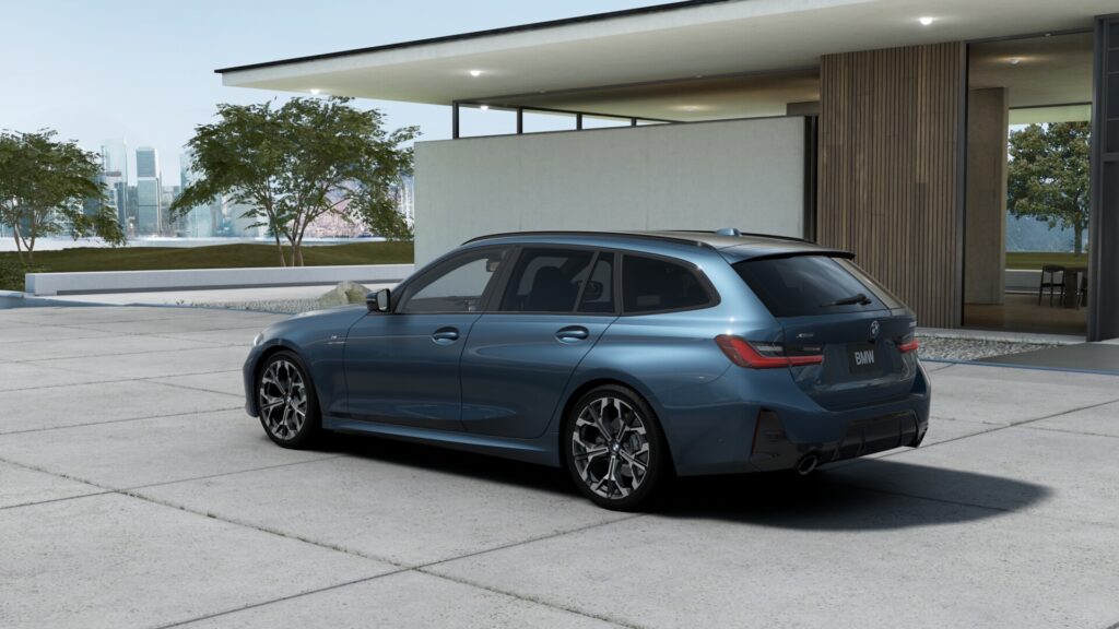 320d xDrive ツーリング Edition Shadow アークティック・レース・ブルー 19インチ ブラック スタイリング1038 M パフォーム・テックス/クロス・コンビネーション ブラック(M パイピング付)の画像1
