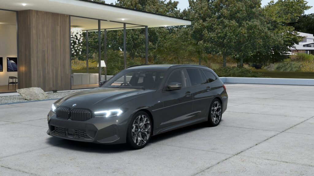 320d xDrive ツーリング Edition Shadow BMW Individual ドラバイト・グレー 19インチ ブラック スタイリング1038 M パフォーム・テックス/クロス・コンビネーション ブラック(M パイピング付)