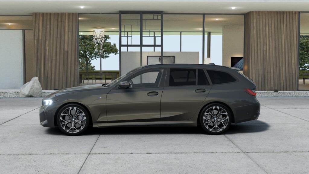 320d xDrive ツーリング Edition Shadow BMW Individual ドラバイト・グレー 19インチ ブラック スタイリング1038 M パフォーム・テックス/クロス・コンビネーション ブラック(M パイピング付)の画像2