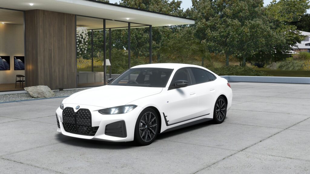 420d xDrive グラン クーペ M Sport アルピン・ホワイト 19インチ ブラック