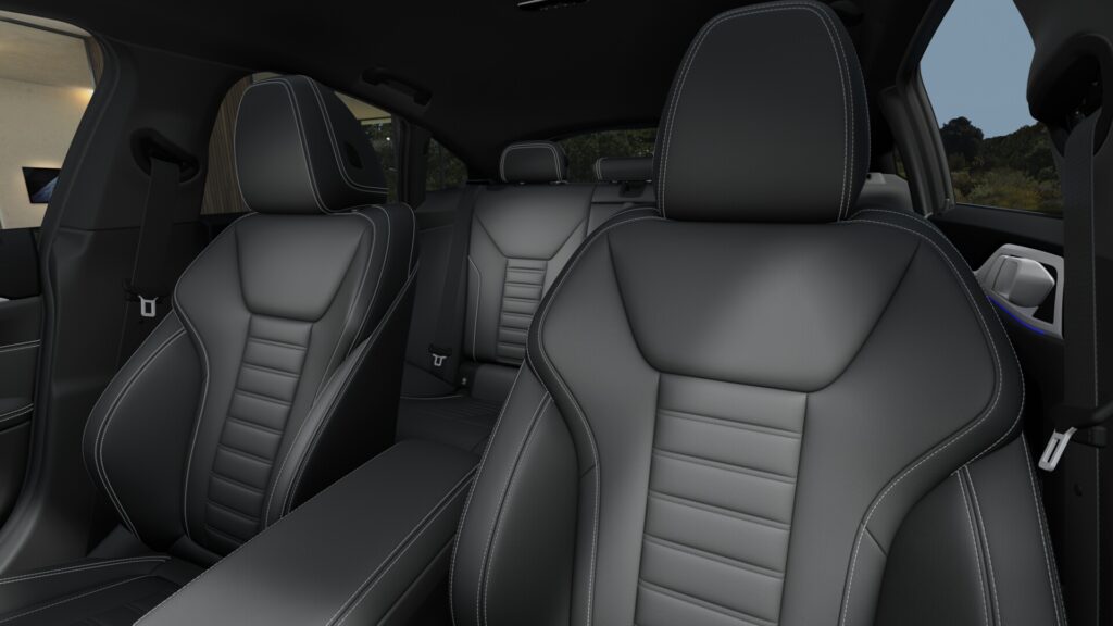 420d xDrive グラン クーペ M Sport BMW Individual ドラバイト・グレー 19インチ ブラック スタイリング859M ヴァーネスカ・レザー ブラックの画像4