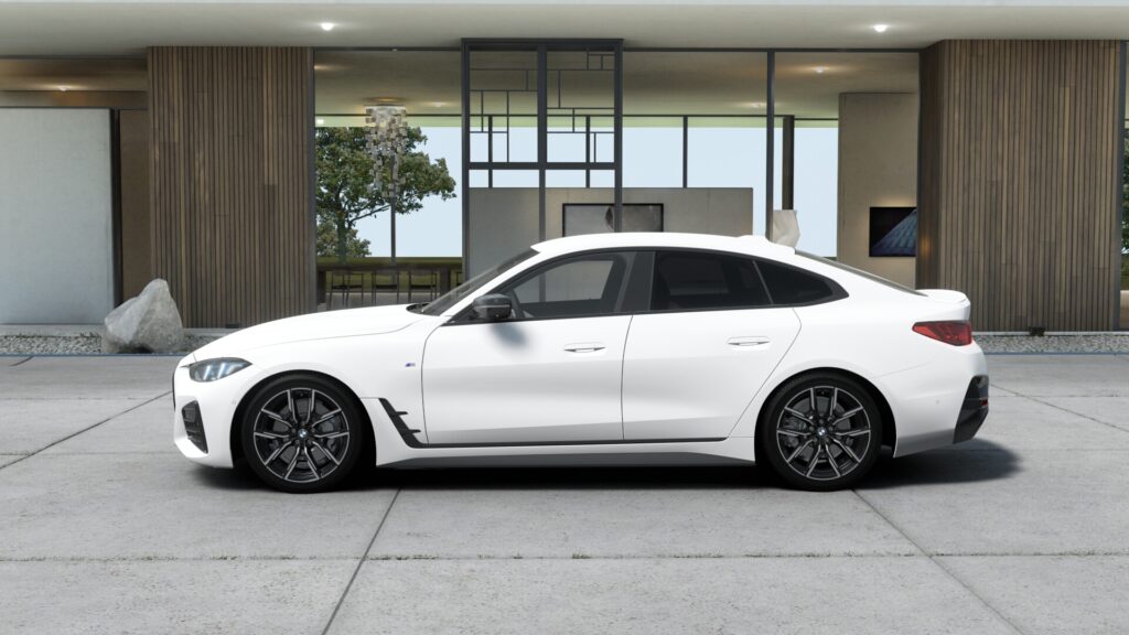 420d xDrive グラン クーペ M Sport アルピン・ホワイト 19インチ モカの画像2